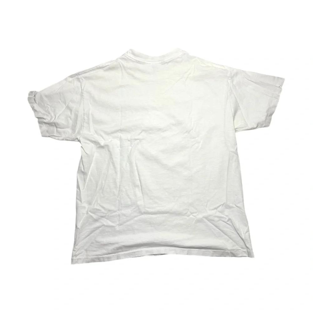 Vintage White Wild Earth Wolf Shirt Size XL - Picture 2 of 7